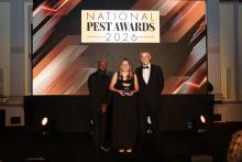 Beth at the National Pest Awards
